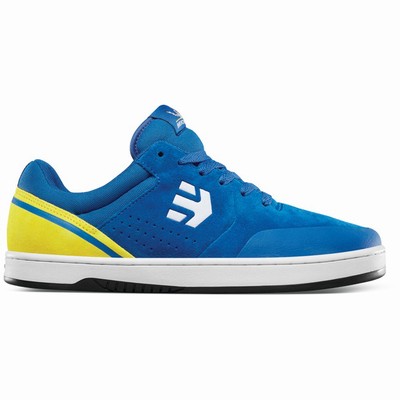 Tenis Etnies MARANA Amarillos/Azules Para Hombre MX481-HDX